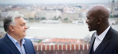 Orbán Viktor és a bokszlegenda, Evander Holyfield találkozója Budapesten
