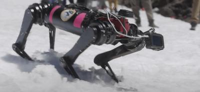 A Spirit robotkutya tesztjei gleccseren az űrmissziók előkészítésére