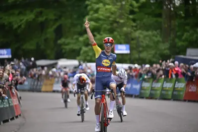 Thibau Nys diadalmaskodik a Kékestetőn a Tour de Hongrie izgalmas szakaszán