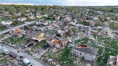 Többtucatnyi tornádó pusztított Nebraskában, súlyos károkat okozva