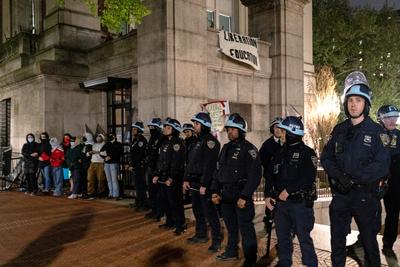 Tüntetők foglalták el a Columbia Egyetem épületét egy palesztinbarát demonstráció során