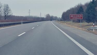 Teljes útzár az M5-ös autópályán baleset miatt