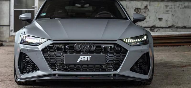 Az ABT-től érkezett: 720 lóerős Audi RS7-S, a szuperautók réme