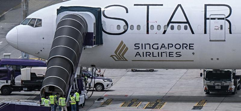 43 sérült még kórházban a Singapore Airlines baleset után