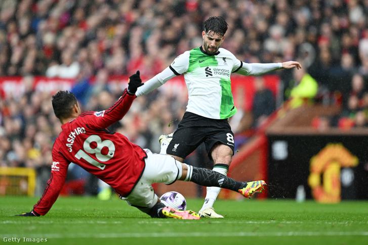 Liverpool döntetlenezett a Man Utd-dal, Szoboszlai a reflektorfényben