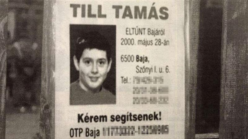 Till Tamás eltűnésének rejtélye: maradványokat találtak egy bajai tanyán