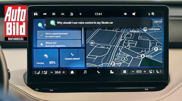 Laura, a Skoda hangasszisztense mostantól ChatGPT-vel bővül