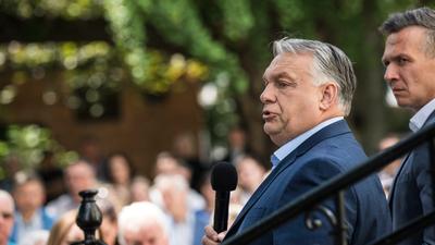 Orbán Viktor és szövetségesei a Vox párt mellett állnak ki