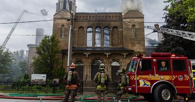 Tűzvész pusztította el a Szent Anna templomot és értékes műalkotásokat