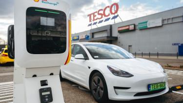 A Shell és a Tesco összefogása: új elektromos töltőpontok országszerte