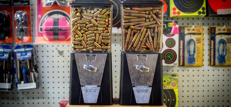 Amerikában már automatából is lehet lőszert vásárolni