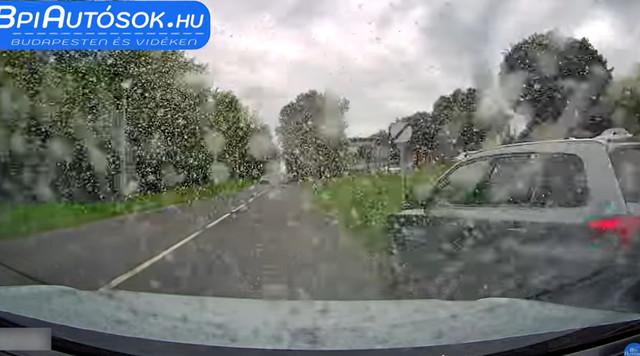 Veszélyes előzés Kaposváron: türelmetlen sofőr megkockáztatta a balesetet