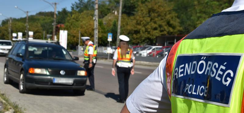 Szabálysértők a Gyömrői úton: sebességhatárt túllépő autósokra csapott le a rendőrség