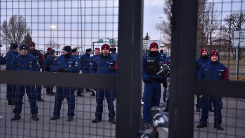 17. magyar rendőri kontingens a szerb-észak-macedón határon