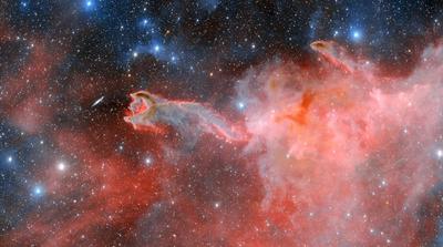 A 'Isten keze' csillagközi jelenség lenyűgöző felvétele