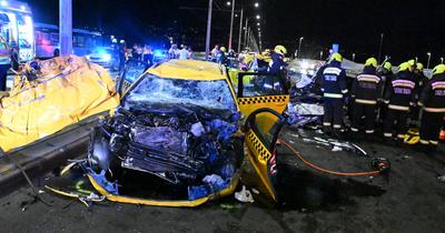 Árpád hídi tragédia: a taxisofőr elrabolt autójával halálos baleset történt