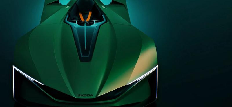 A Skoda Vision Gran Turismo: Virtuális világban száguldó elektromos szörnyeteg