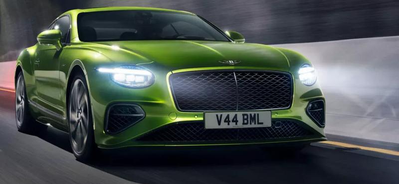 A Bentley Continental GT Speed: Luxus és teljesítmény a környezetvédelem jegyében