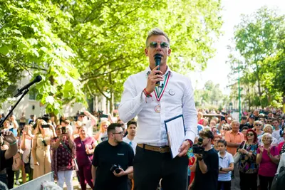 Magyar Péter Makón kritizálta a kormány vidékpolitikáját