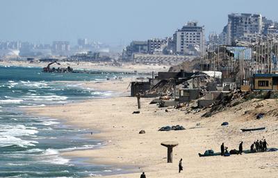 Amerikai hadsereg épít ideiglenes kikötőt a Gázai övezetnél