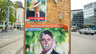 Férfi rongált meg 77 választási plakátot Budapesten