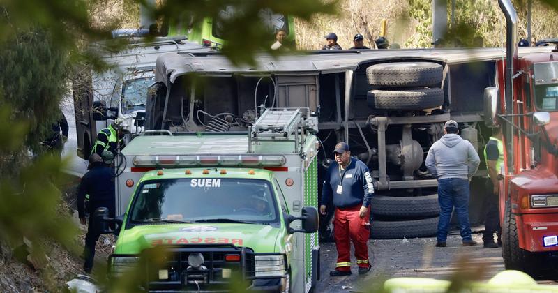 Tragikus buszbaleset Mexikóban: 14 halott és több mint 30 sérült