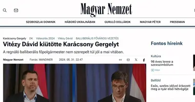 Vitézy Dávid diadalmaskodott a főpolgármester-jelölti vitán