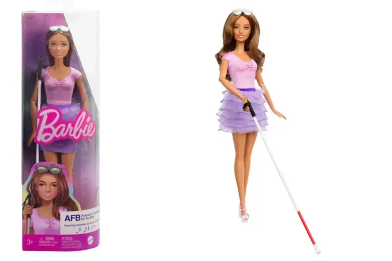 A Mattel bemutatja az első vak és Down-szindrómás Barbie babákat