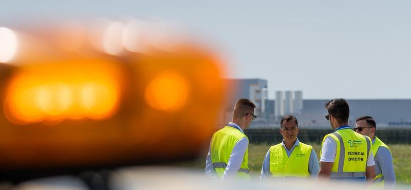 Elkészültek a debreceni repülőtér megrepedt kifutójának javításai