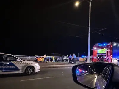 Újabb tragédia az Árpád hídon: súlyos baleset a budapesti éjszakában