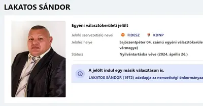 Sajószentpéteren politikai átigazolás: Lakatos Sándor a Fidesz-KDNP jelöltje