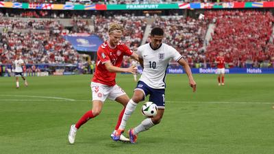 Dánia és Anglia döntetlent játszott a Frankfurt Arénában