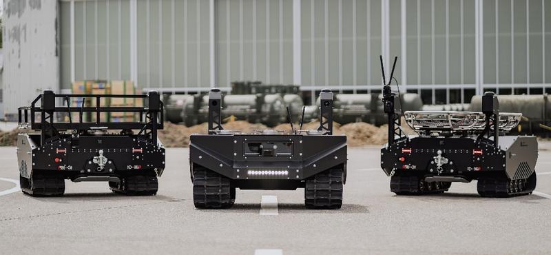 Magyar hadsereg által tesztelt AI vezérelt harctéri robotok fejlesztése