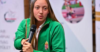 Konkoly Zsófia újra aranyérmes a paraúszó Európa-bajnokságon