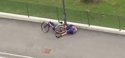 Ausztrál kerékpárosok balesete az Alpokban a Tour of the Alps versenyen