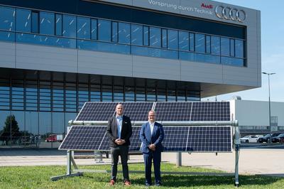 Az Audi Hungária új napelemparkkal bővíti győri üzemét