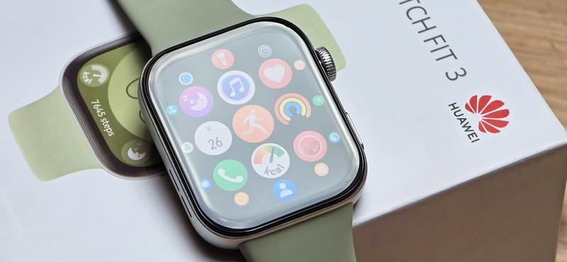 A Huawei Watch Fit 3 bemutatkozik: Apple Watch élmény kedvező áron