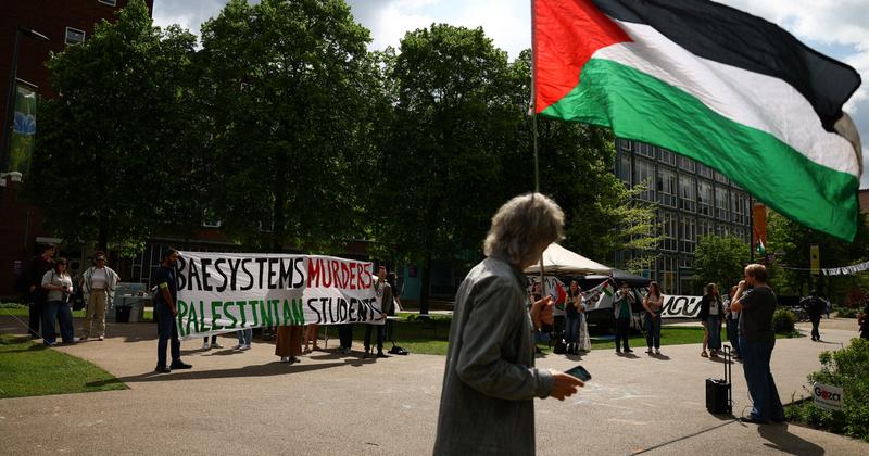 Palesztinbarát diákok elfoglalták a Manchesteri Egyetem egy épületét