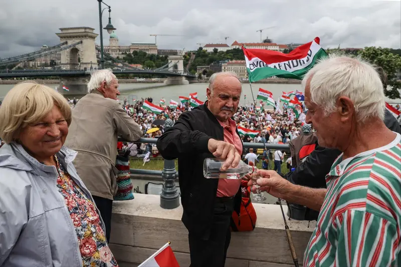 Orbán Viktor a Békemeneten: ígéret a világrekord mozgósításra