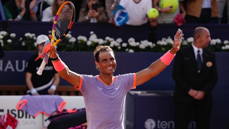 Rafael Nadal győzelemmel tért vissza a barcelonai tenisztornán
