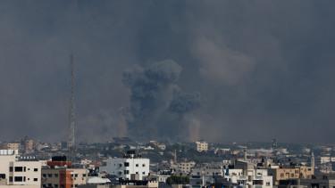 Izraeli légicsapások sújtják a Hamászt és a Hezbollah-t