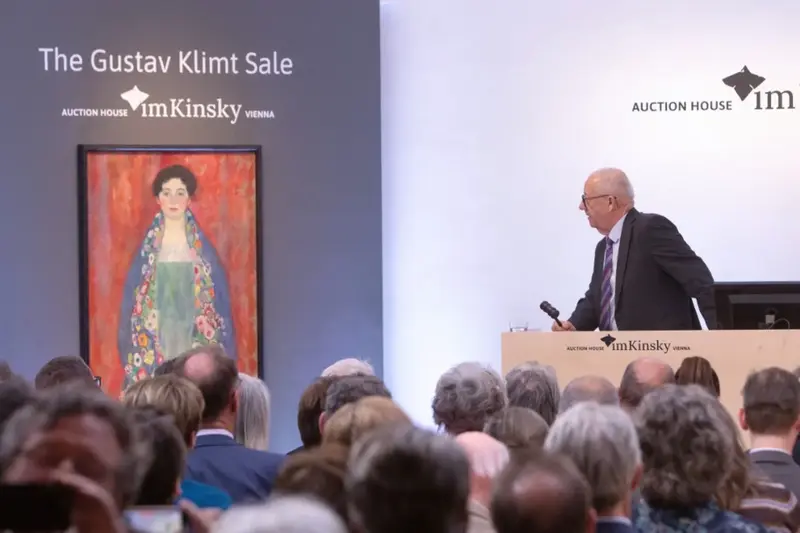 Elkelt az elveszettnek hitt Klimt-festmény 12 milliárd forintért