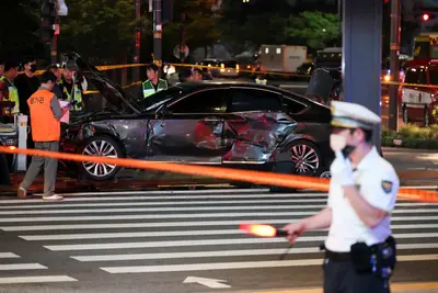 Szörnyű tragédia Szöulban: kilenc halott egy autós ámokfutása következtében