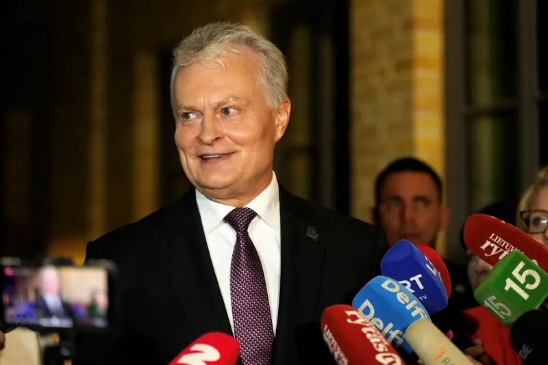 Gitanas Nauséda újra megválasztva Litvánia elnökének