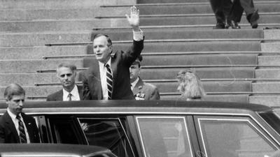 George H. W. Bush, a szuperhatalmi Amerika és a magyar kapcsolat