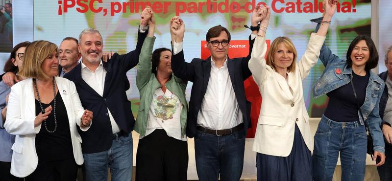 A szocialista párt diadalmaskodott a katalán választásokon