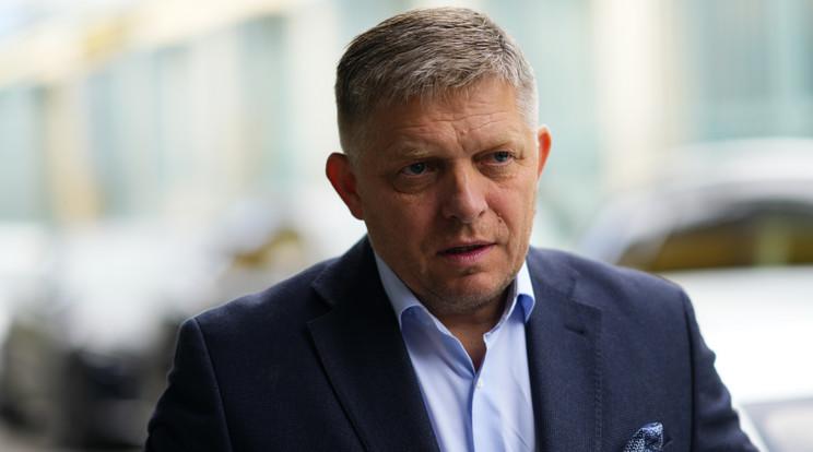 Robert Fico mankóval szavazott az EP-választáson a kórházból