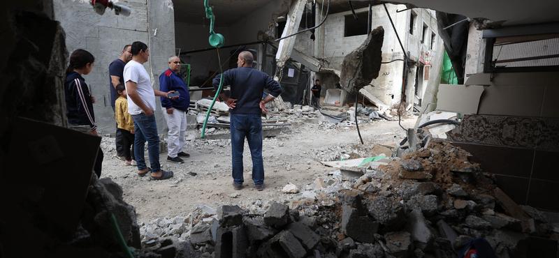 Teljes család pusztult el izraeli légicsapásban a Gázai övezetben