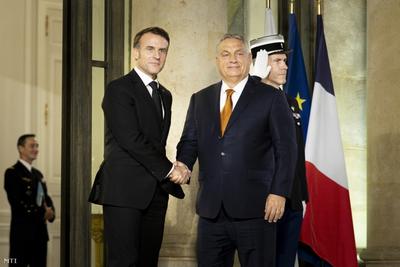 Orbán Viktor és Macron találkozója az európai versenyképességről