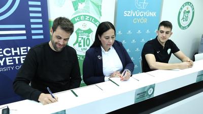 Dean Bombac a Győri ETO-UNI FKC csapatával erősíti a magyar kézilabdát